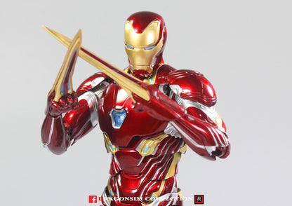 Pedido Figura DLX Iron Man Mark L (50) - Avengers: Infinity Saga marca Threezero 3Z0249 escala pequeña 1/12