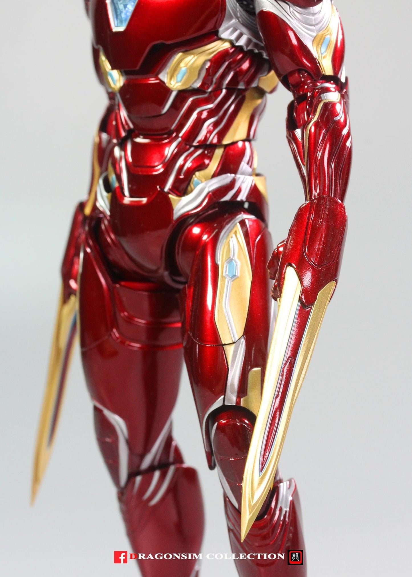 Pedido Figura DLX Iron Man Mark L (50) - Avengers: Infinity Saga marca Threezero 3Z0249 escala pequeña 1/12