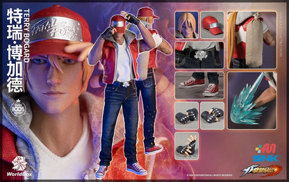 Pedido Figura Terry Bogard SNK King of Fighters marca WorldBox escala 1/6