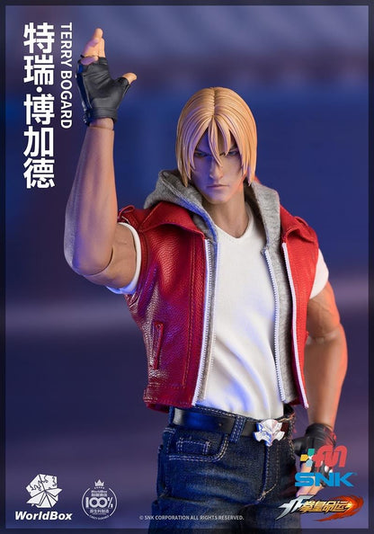 Pedido Figura Terry Bogard SNK King of Fighters marca WorldBox escala 1/6