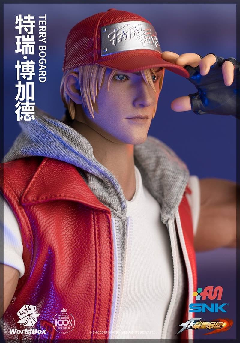 Pedido Figura Terry Bogard SNK King of Fighters marca WorldBox escala 1/6