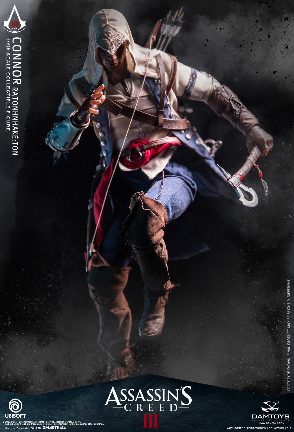 Pedido Figura (limitado) Connor - Assassin's Creed III marca Damtoys DMS010 escala 1/6 (BACK ORDER)