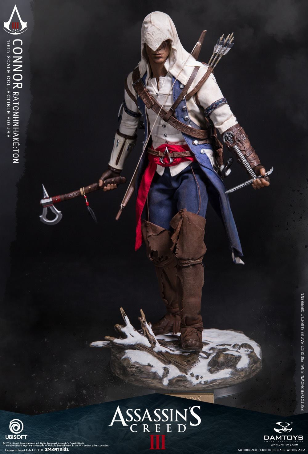 Pedido Figura (limitado) Connor - Assassin's Creed III marca Damtoys DMS010 escala 1/6 (BACK ORDER)