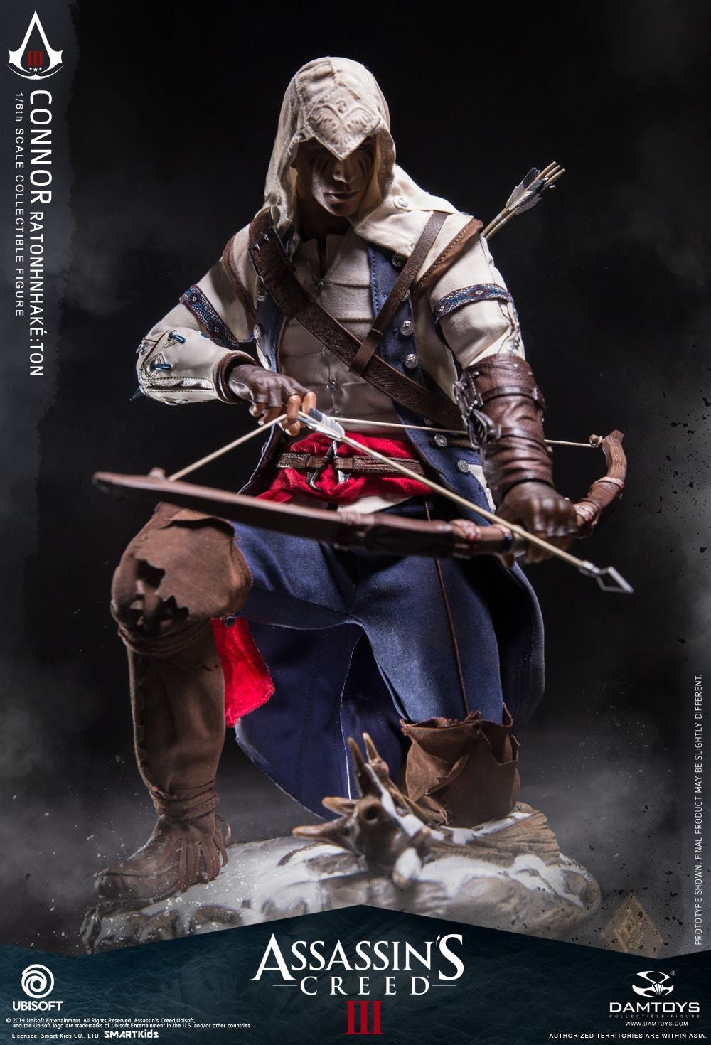 Pedido Figura (limitado) Connor - Assassin's Creed III marca Damtoys DMS010 escala 1/6 (BACK ORDER)