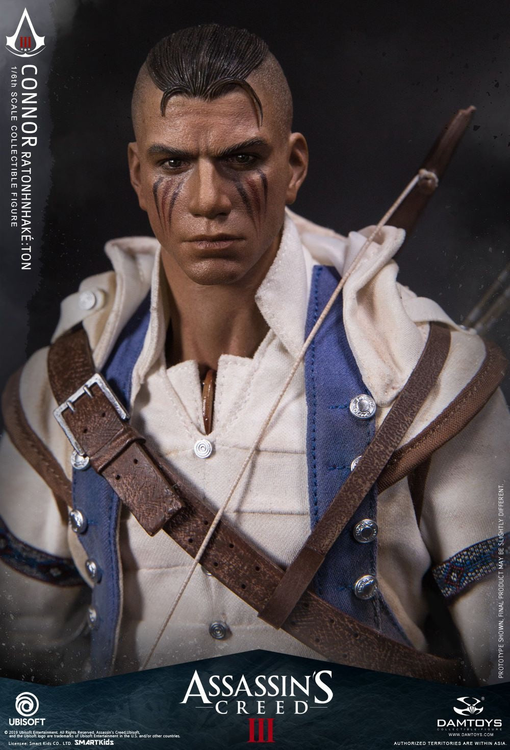 Pedido Figura (limitado) Connor - Assassin's Creed III marca Damtoys DMS010 escala 1/6 (BACK ORDER)