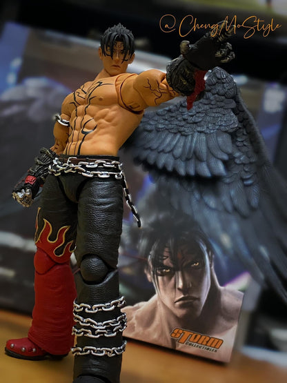 Pedido Figura Devil Jin - Tekken 7 marca Storm Collectibles escala pequeña 1/12