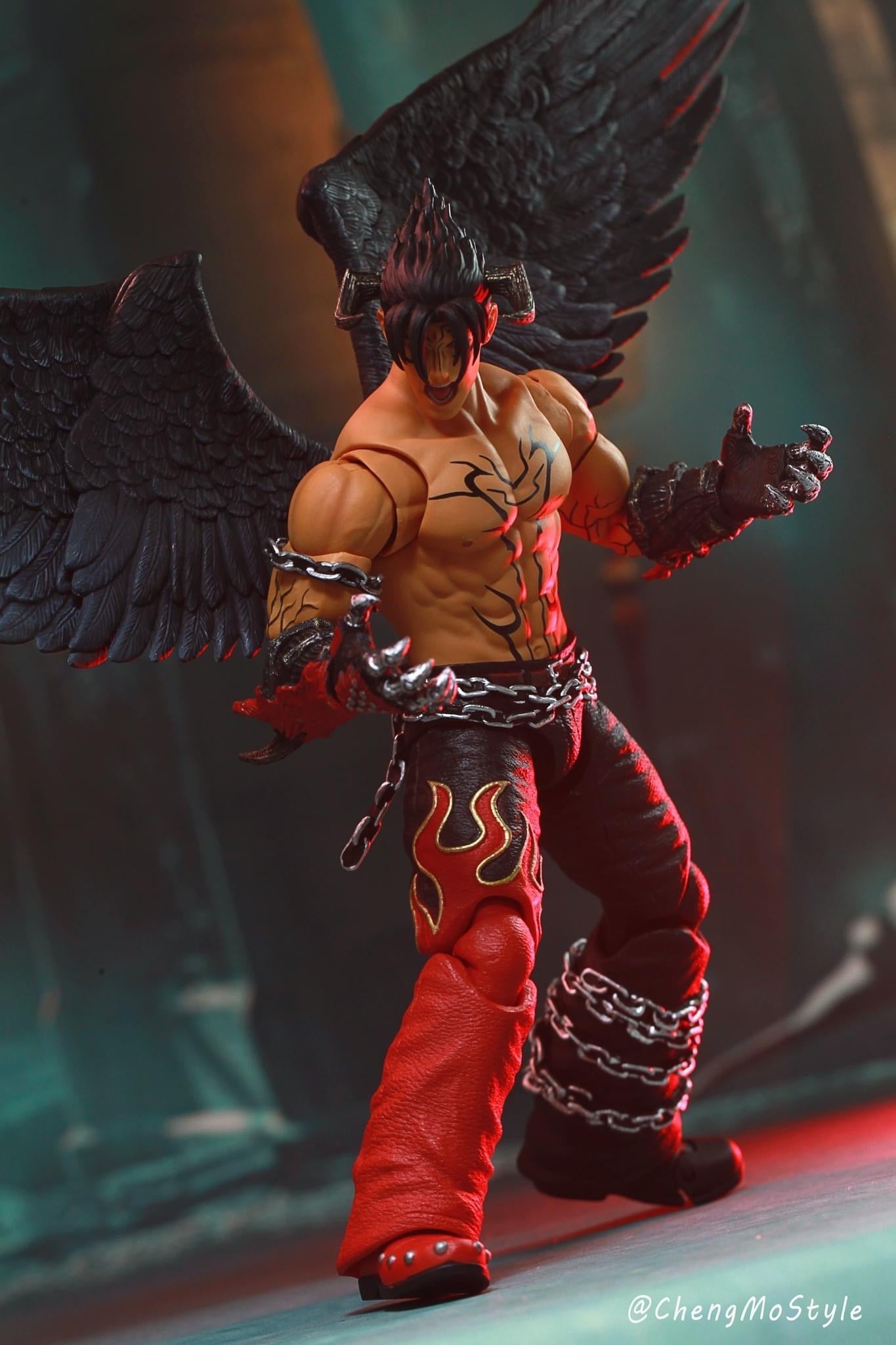 Pedido Figura Devil Jin - Tekken 7 marca Storm Collectibles escala pequeña 1/12