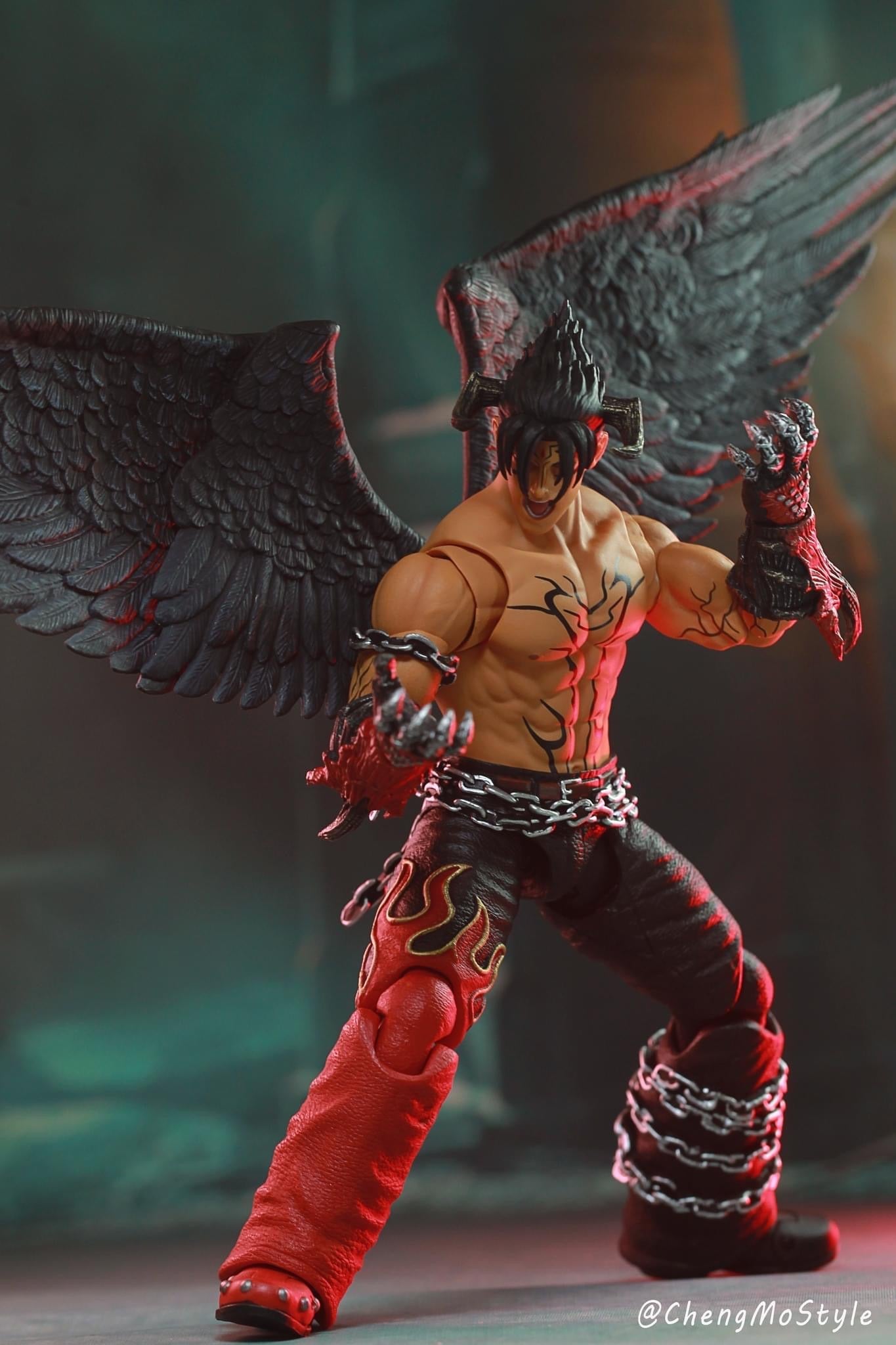 Pedido Figura Devil Jin - Tekken 7 marca Storm Collectibles escala pequeña 1/12