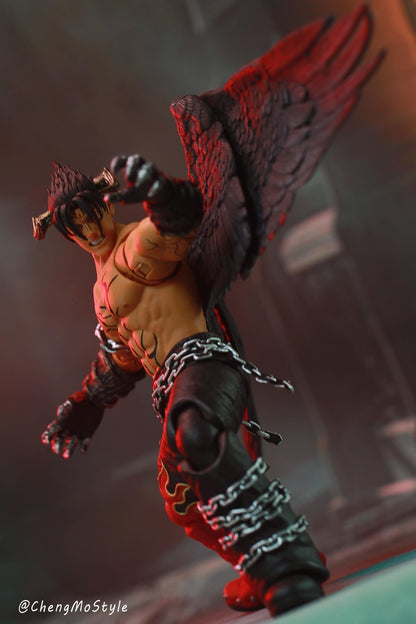 Pedido Figura Devil Jin - Tekken 7 marca Storm Collectibles escala pequeña 1/12