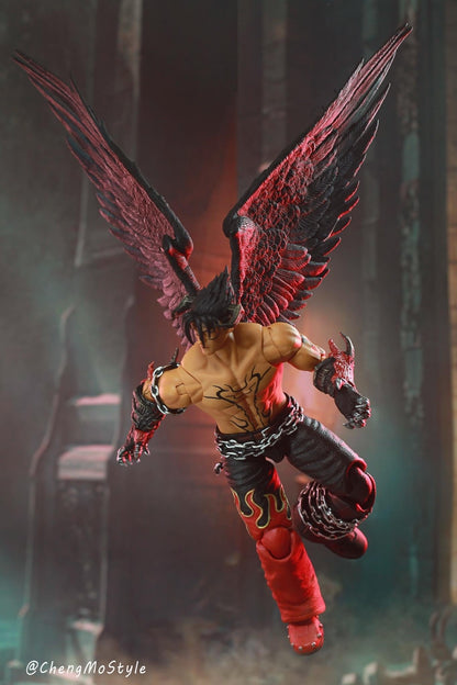 Pedido Figura Devil Jin - Tekken 7 marca Storm Collectibles escala pequeña 1/12