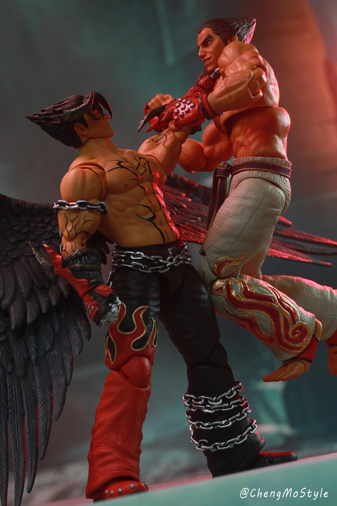 Pedido Figura Devil Jin - Tekken 7 marca Storm Collectibles escala pequeña 1/12