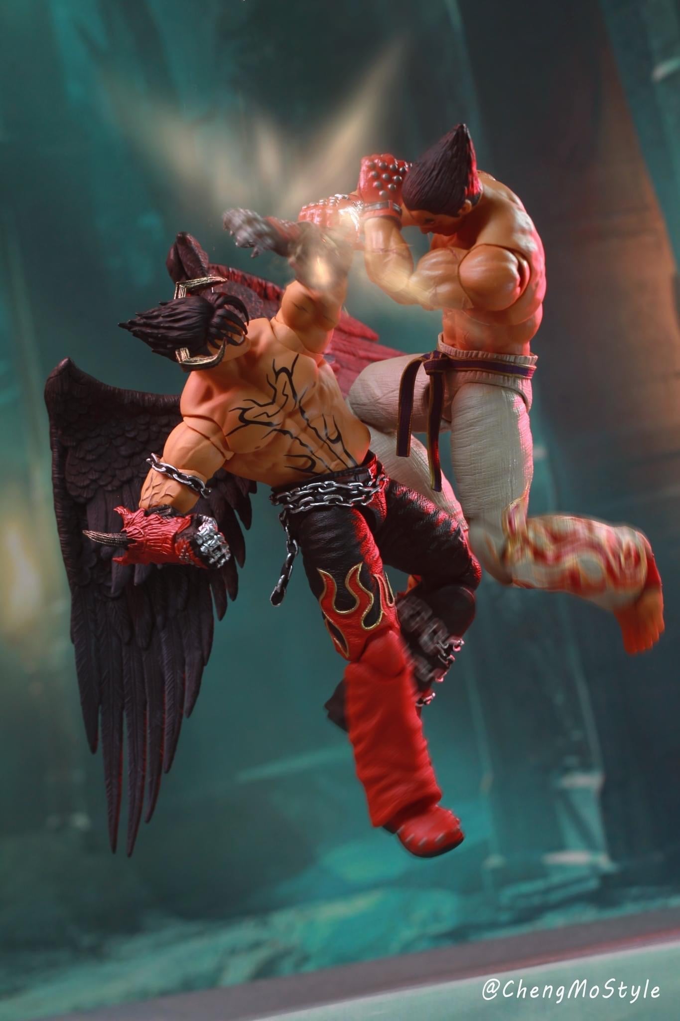 Pedido Figura Devil Jin - Tekken 7 marca Storm Collectibles escala pequeña 1/12