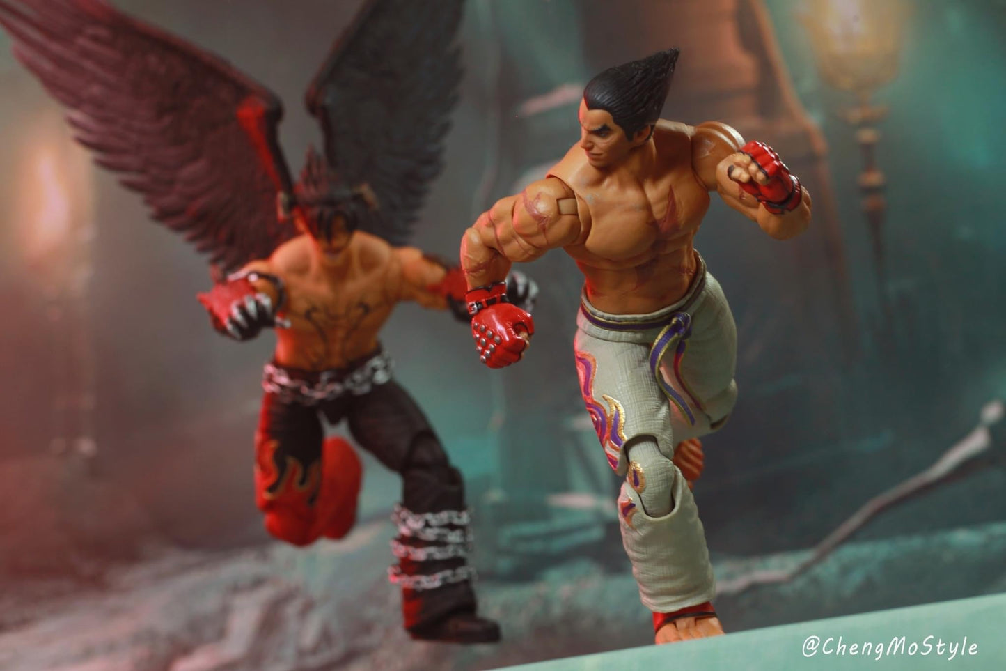 Pedido Figura Devil Jin - Tekken 7 marca Storm Collectibles escala pequeña 1/12