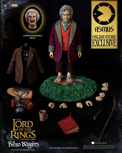 Pedido Figura Bilbo Baggins (old) EXCLUSIVO - The Lord of the Rings marca Asmus Toys LOTR031EX escala 1/6