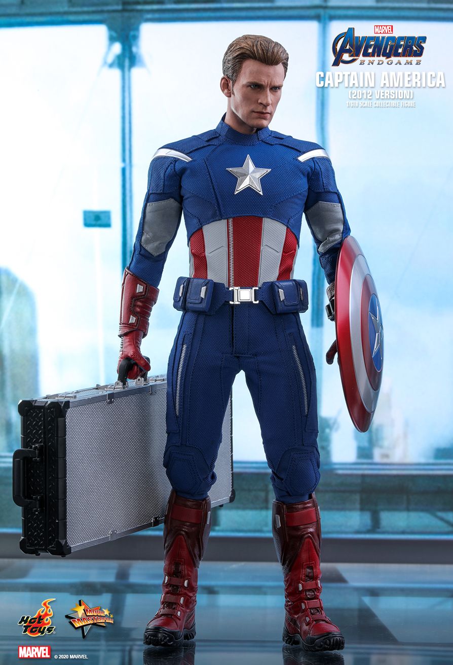 Pedido Figura Captain America (2012 version) - Avengers Endgame marca Hot Toys MMS563 escala 1/6