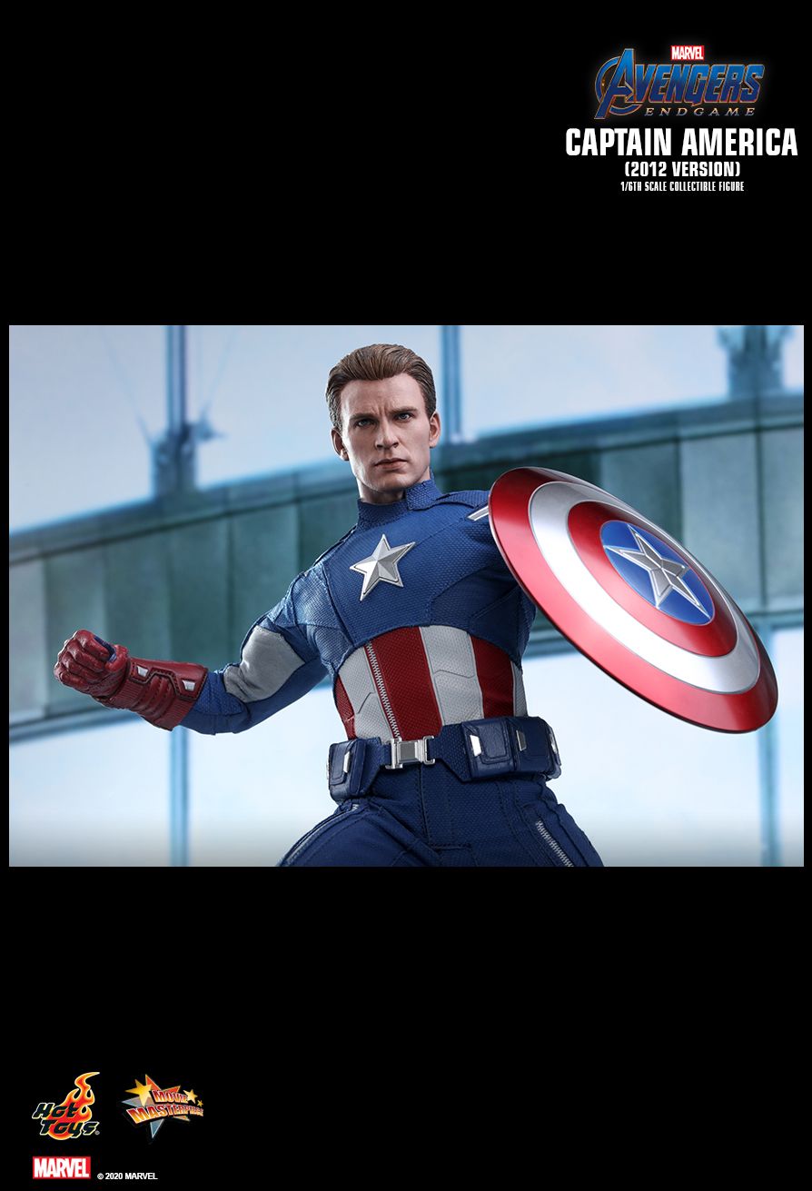 Pedido Figura Captain America (2012 version) - Avengers Endgame marca Hot Toys MMS563 escala 1/6