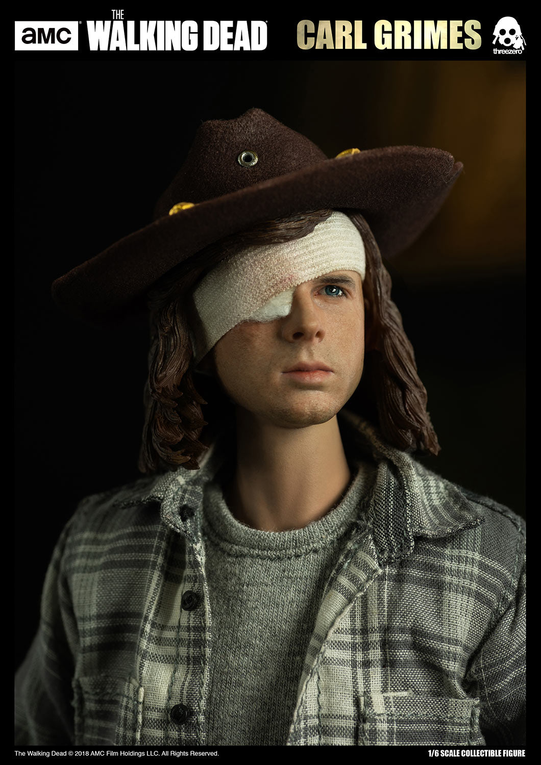 Pedido Figura Carl Grimes (Deluxe Version) - The Walking Dead marca Threezero 3Z0062DV escala 1/6