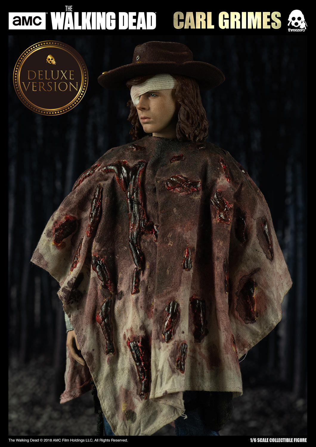 Pedido Figura Carl Grimes (Deluxe Version) - The Walking Dead marca Threezero 3Z0062DV escala 1/6