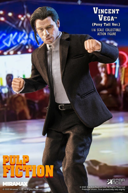 Pedido Figura Vincent Vega 2.0 (Pony Tail Version) Pulp Fiction marca Star Ace Toys SA0086 escala 1/6