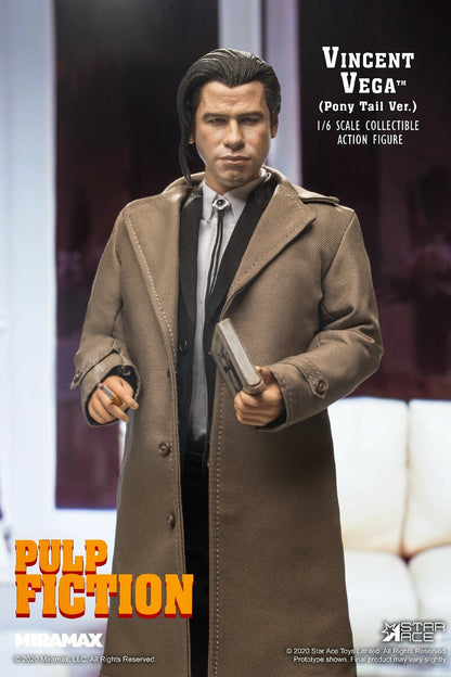 Pedido Figura Vincent Vega 2.0 (Pony Tail Version) Pulp Fiction marca Star Ace Toys SA0086 escala 1/6