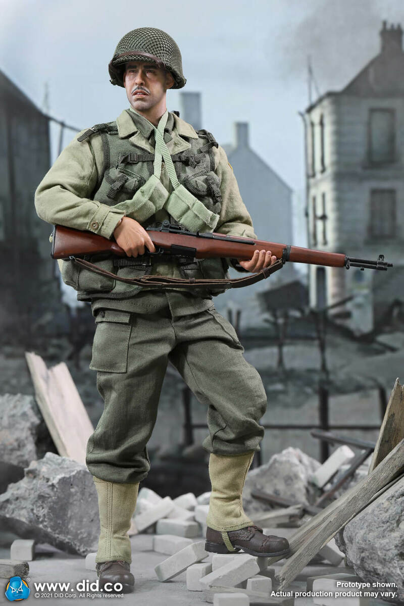 Pedido Figura Private Mellish - WWII US 2nd Ranger Battalion marca DID A80155 escala 1/6