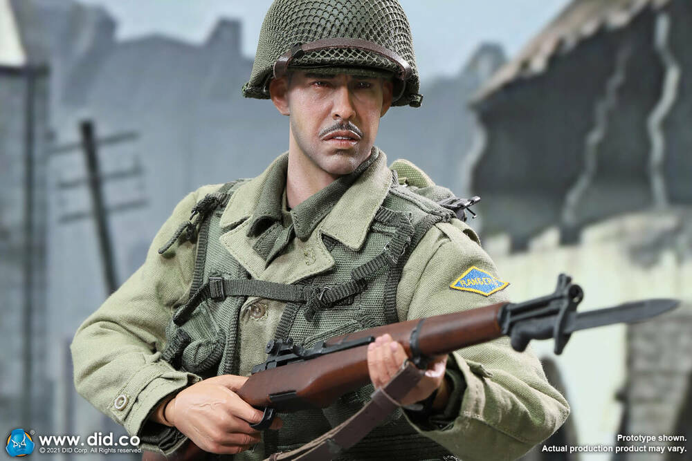 Pedido Figura Private Mellish - WWII US 2nd Ranger Battalion marca DID A80155 escala 1/6