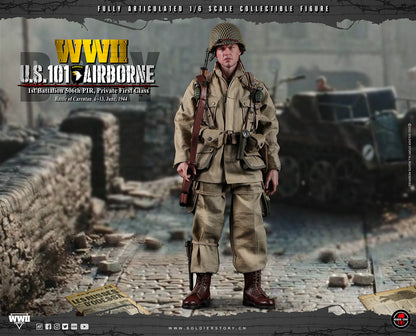 Pedido Figura Private First Class - WWII US 101st Airborne 1st Battalion 506th PIR marca Soldier Story SS126 escala 1/6