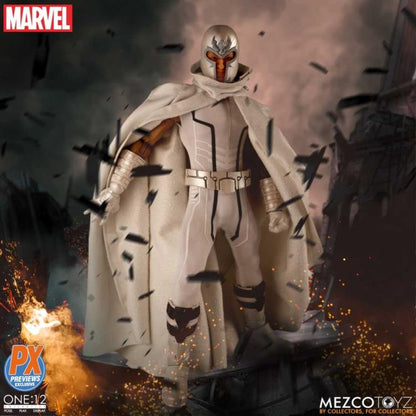 Pedido Figura Magneto (Marvel Now Edition) PX Previews Exclusive - One:12 Collective marca Mezco Toyz escala pequeña 1/12