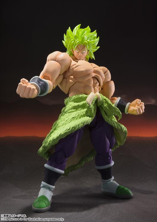 Pedido Figura Super Saiyan Broly (Full Power) - Dragon Ball Super - S.H.Figuarts marca Bandai Spirits escala pequeña 1/12