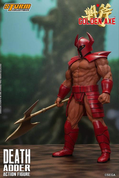 Pedido Figura Death Adder - Golden Axe marca Storm Collectibles escala pequeña 1/12