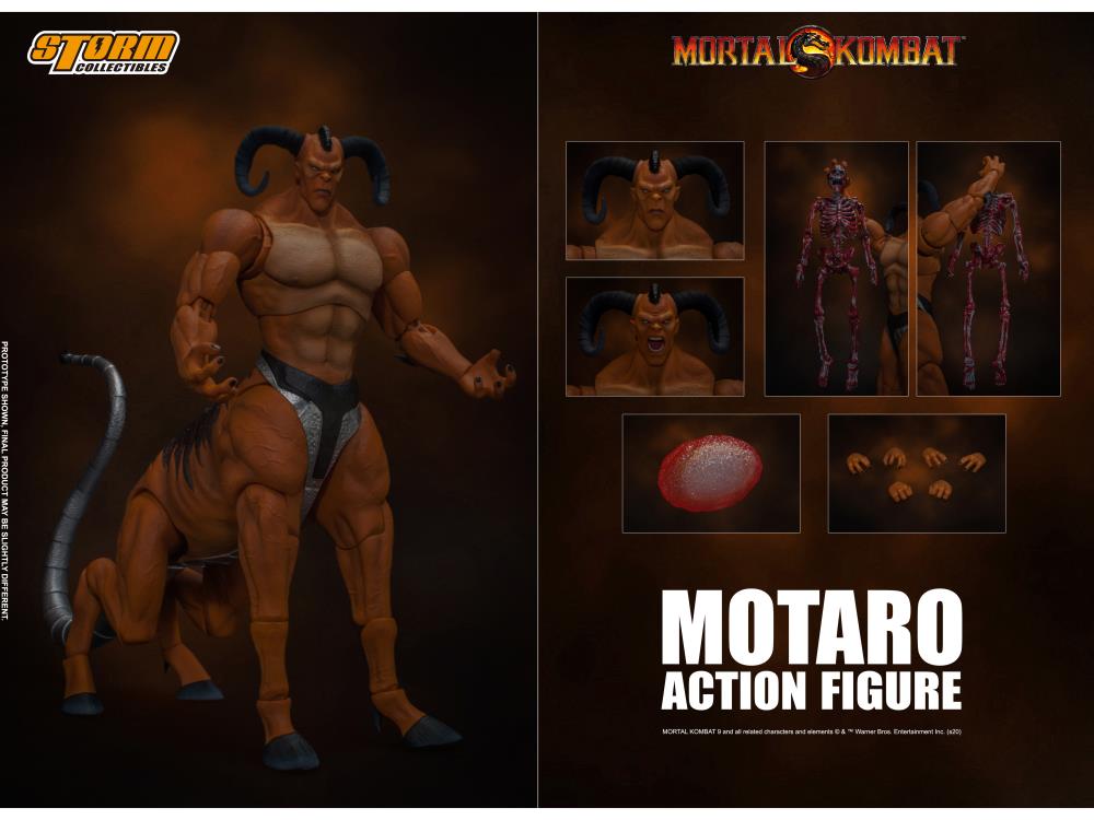 Pedido Figura Motaro - Mortal Kombat Vs Series marca Storm Collectibles escala pequeña 1/12