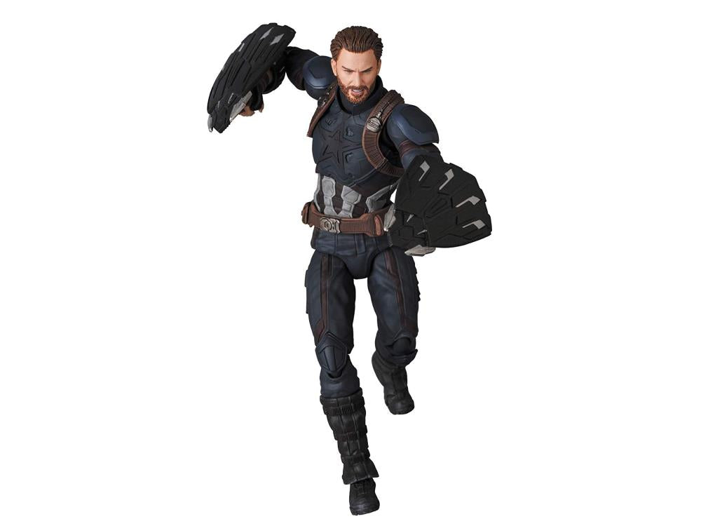 Pedido Figura Captain America - Avengers: Infinity War - MAFEX marca Medicom Toy No.122 escala pequeña 1/12