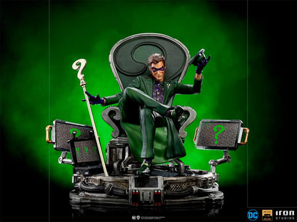 Pedido Estatua The Riddler Deluxe - DC Comics Series #7 marca Iron Studios escala de arte 1/10