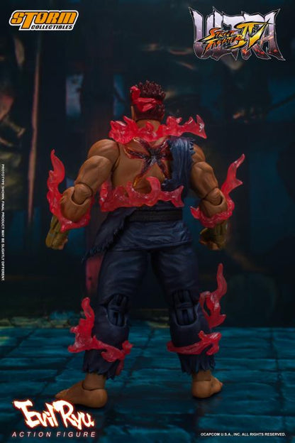 Pedido Figura Evil Ryu - Ultra Street Fighter IV marca Storm Collectibles escala pequeña 1/12