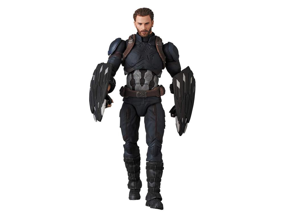 Pedido Figura Captain America - Avengers: Infinity War - MAFEX marca Medicom Toy No.122 escala pequeña 1/12