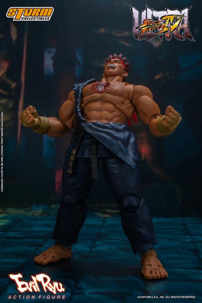 Pedido Figura Evil Ryu - Ultra Street Fighter IV marca Storm Collectibles escala pequeña 1/12