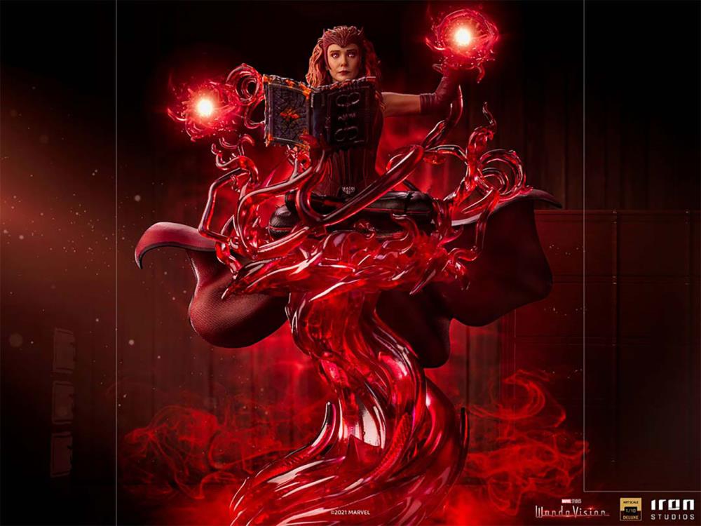 Pedido Estatua Scarlet Witch Deluxe - WandaVision marca Iron Studios escala de arte 1/10