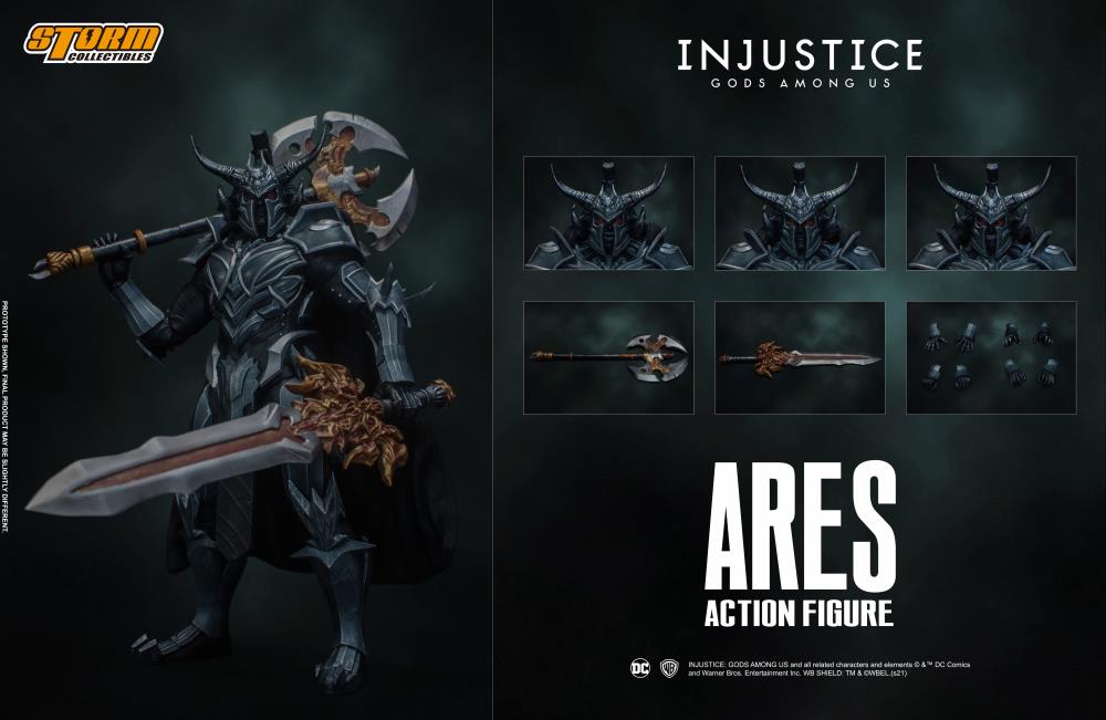 Pedido Figura Ares - Injustice: Gods Among Us marca Storm Collectibles escala pequeña 1/12