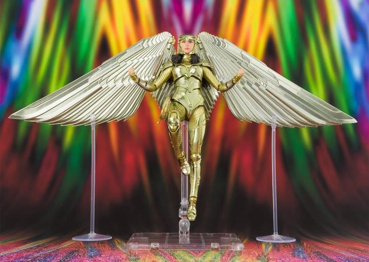 Pedido Figura Wonder Woman Golden Armor  - Wonder Woman 1984 - S.H.Figuarts marca Bandai Spirits escala pequeña 1/12