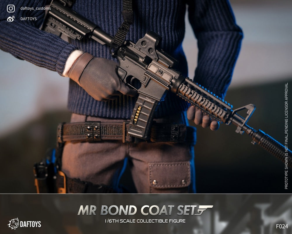 Preventa Set de Ropa Mr. Bond marca Daftoys F024 escala 1/6