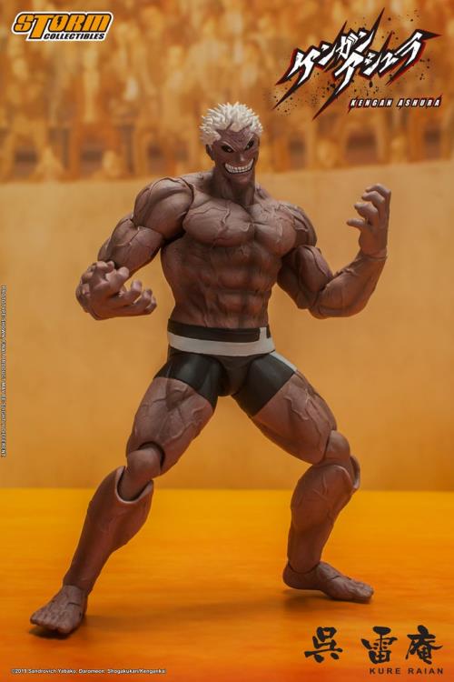 Pedido Figura Kure Raian - Kengan Ashura marca Storm Collectibles SYKA02 escala pequeña 1/12