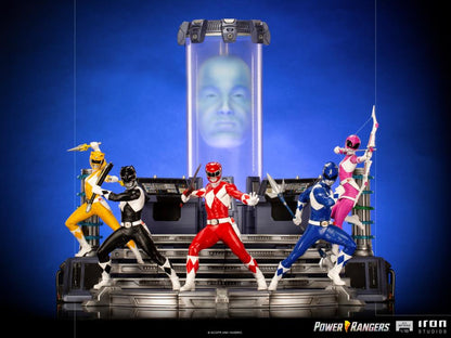 Pedido Estatua Black Ranger - Mighty Morphin Power Rangers - Battle Diorama Series (BDS) - marca Iron Studios escala de arte 1/10