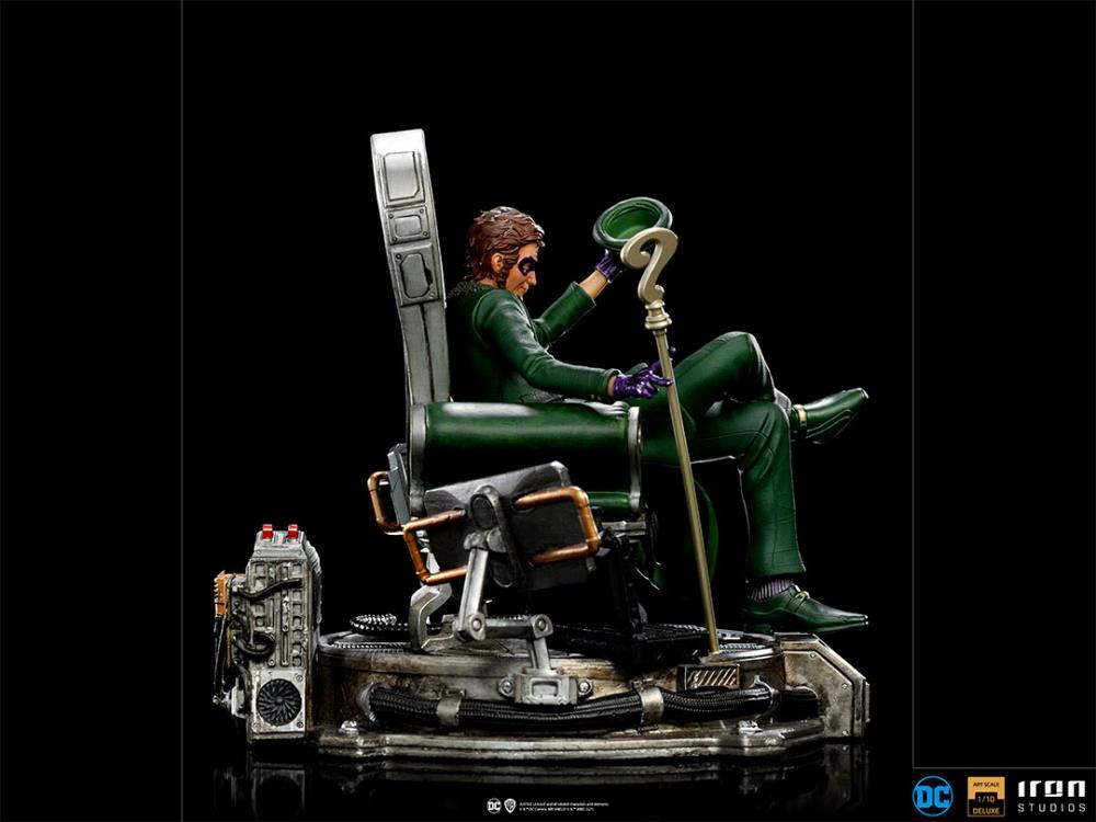 Pedido Estatua The Riddler Deluxe - DC Comics Series #7 marca Iron Studios escala de arte 1/10