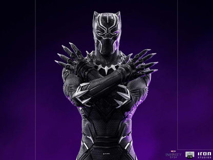 Pedido Estatua Black Panther - Avengers: Infinity Saga - Deluxe - marca Iron Studios escala de arte 1/10