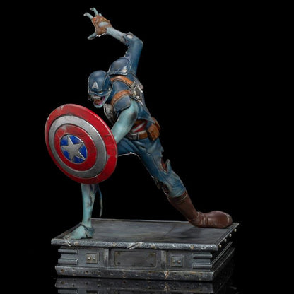 Pedido Estatua Zombie Captain America - Marvel What If...? - marca Iron Studios escala de arte 1/10