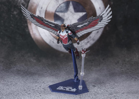 Pedido Figura The Falcon - The Falcon and the Winter Soldier - S.H.Figuarts marca Bandai Spirits escala pequeña 1/12