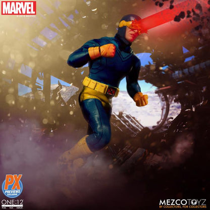 Pedido Figura Cyclops PX Previews Exclusive - Marvel One:12 Collective marca Mezco Toyz 76290 escala pequeña 1/12