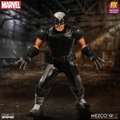 Pedido Figura Wolverine (X-Force) PX Previews Exclusive - Marvel - One:12 Collective marca Mezco Toyz escala pequeña 1/12