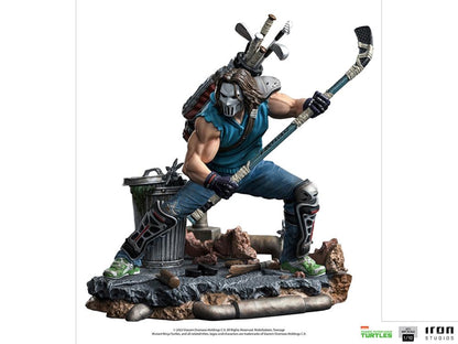 Pedido Estatua Casey Jones - TMNT - Battle Diorama Series (BDS) - marca Iron Studios escala de arte 1/10