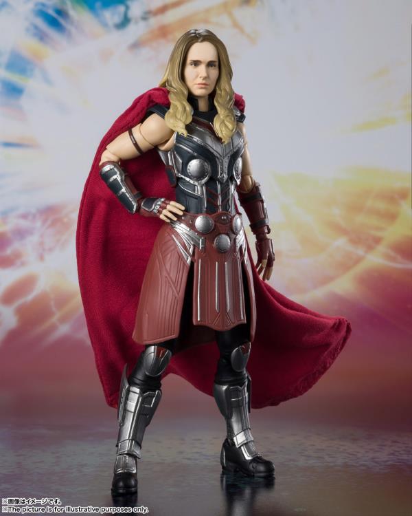 Pedido Figura Mighty Thor - Thor: Love and Thunder - S.H.Figuarts marca Bandai Spirits escala pequeña 1/12